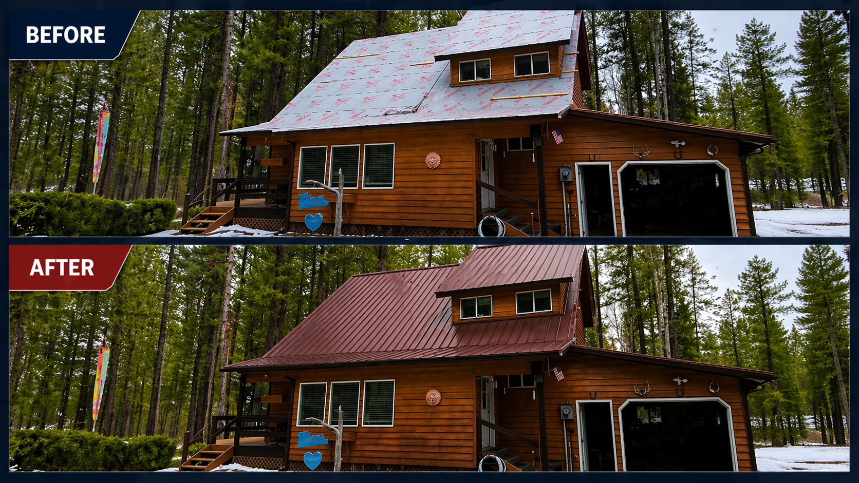 Metal Roofing Project